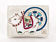 Chinese Zodiac: Ox (Wheel) Square Coin Purse