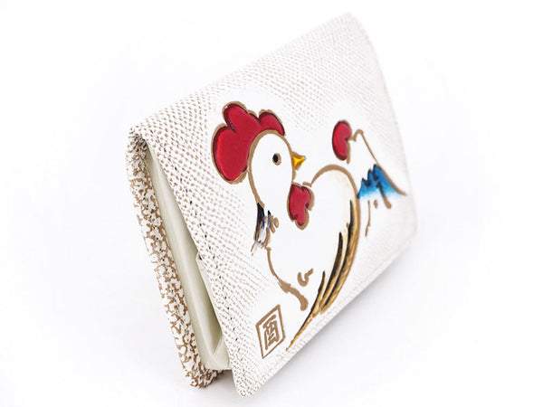 Chinese Zodiac: Rooster Square Coin Purse