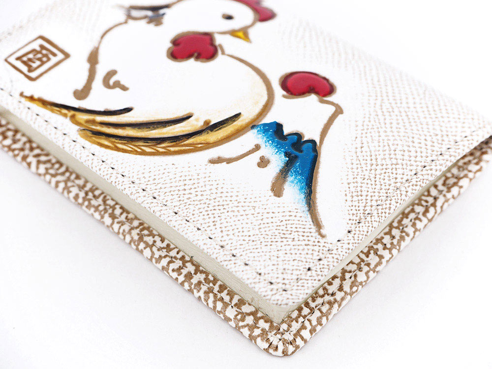 Chinese Zodiac: Rooster Square Coin Purse