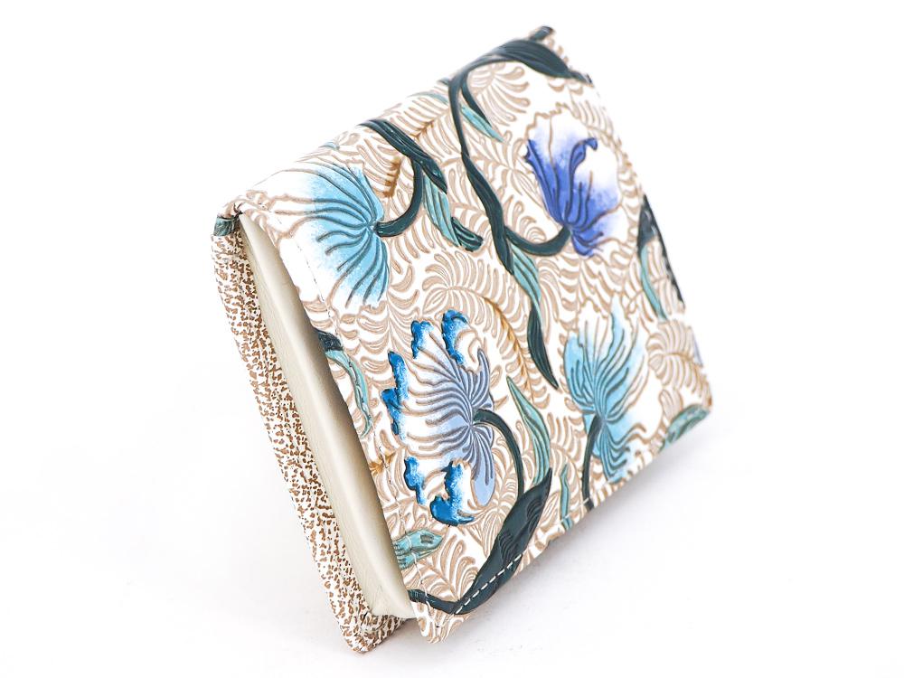 North Garden (Turquoise) Square Coin Purse