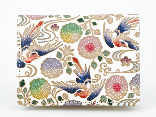 KACHO - Birds and Flowers Square Coin Purse