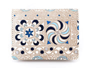 KINSHA - Persia Tiles (Blue) Square Coin Purse