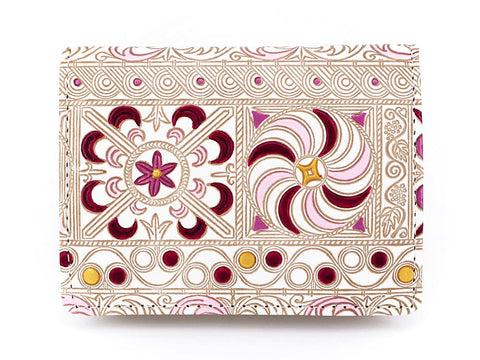 KINSHA - Persia Tiles (Pink) Square Coin Purse