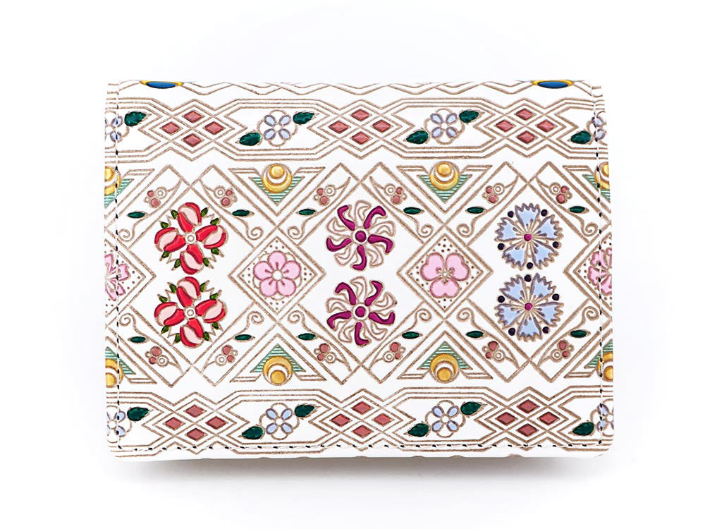 HANABISHI - Traditional Flower Patterns Square Coin Purse