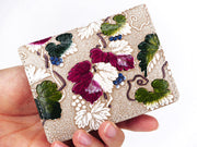 Wild Grapes Square Coin Purse