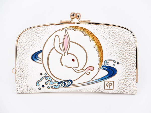 Chinese Zodiac: Rabbit GAMAGUCHI Small Clasp Purse