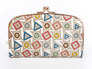 Circles, Triangles and Squares GAMAGUCHI Small Clasp Purse