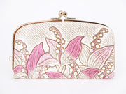 SUZURAN - Lily of the Valley (Pink) GAMAGUCHI Small Clasp Purse