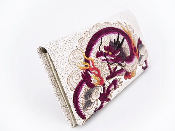 Dragon God (Wine) Long Wallet