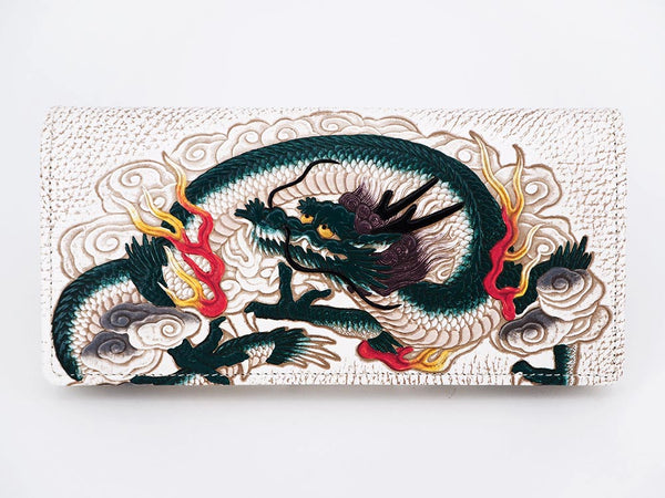 Dragon God (Green) Long Wallet