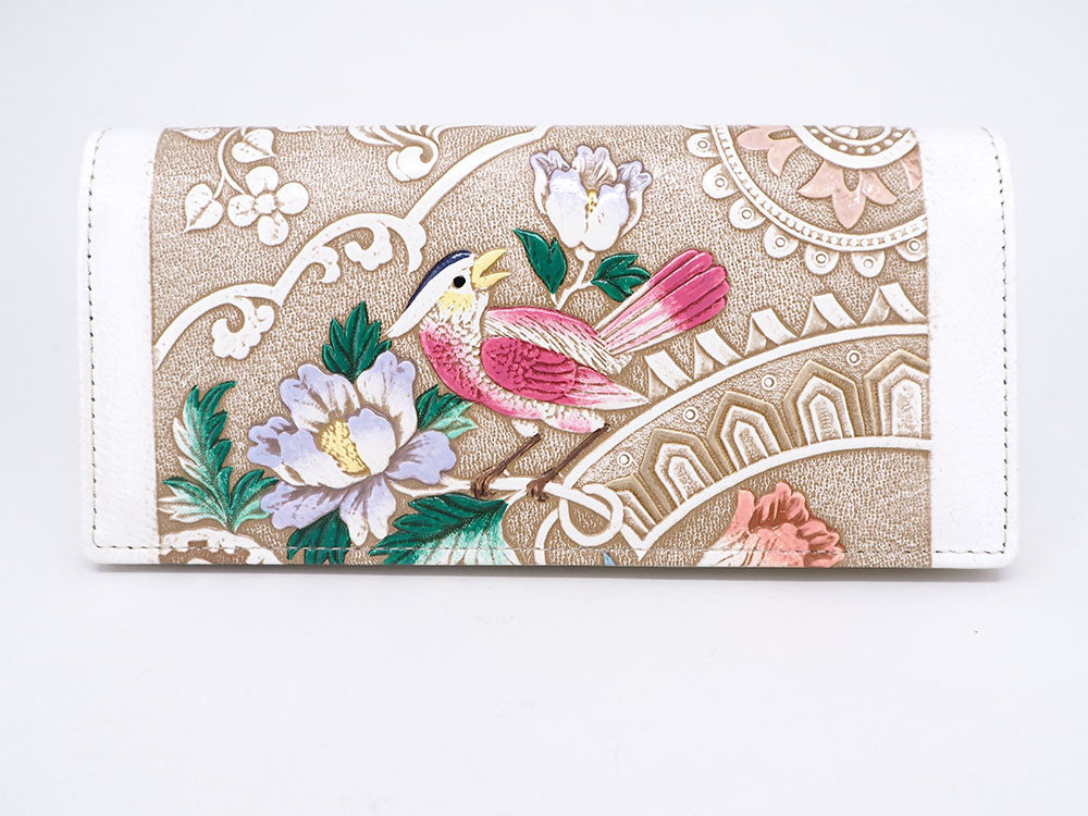 Pink Parrot Long Wallet