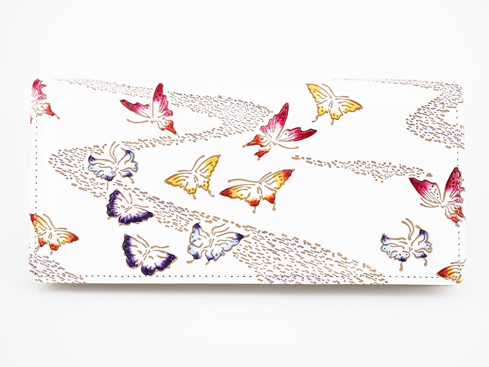 Butterflies in Fog Long Wallet
