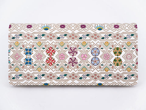 HANABISHI - Traditional Flower Patterns Long Wallet