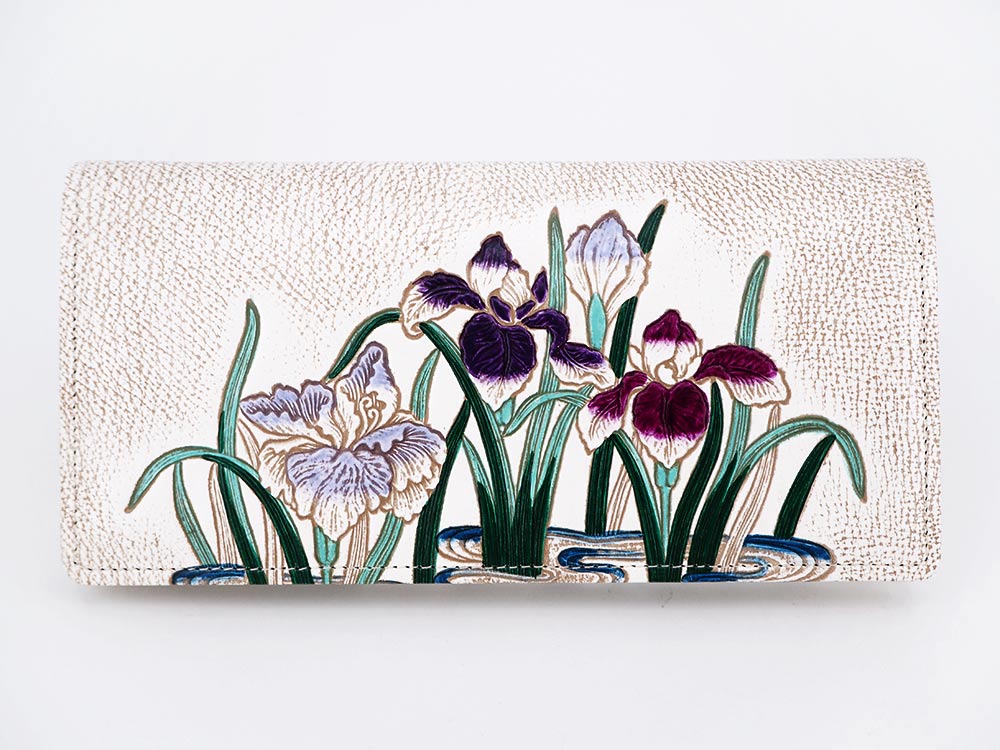 Irises Long Wallet