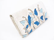 SUZURAN - Lily of the Valley (Blue) Long Wallet
