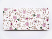 Falling Cherry Blossoms Long Wallet