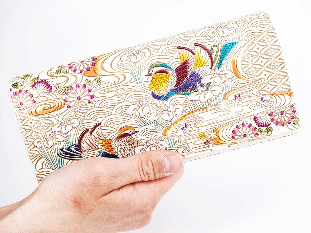 OSHIDORI - Mandarin Ducks Long Wallet