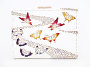 Butterflies in Fog GAMASATSU Square Billfold with Clasp
