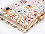 Playing Cards (Alice in Wonderland) GAMASATSU Square Billfold with Clasp