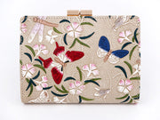 Dianthus Flowers GAMASATSU Square Billfold with Clasp