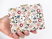 KOBANA - Tiny Flowers GAMASATSU Square Billfold with Clasp