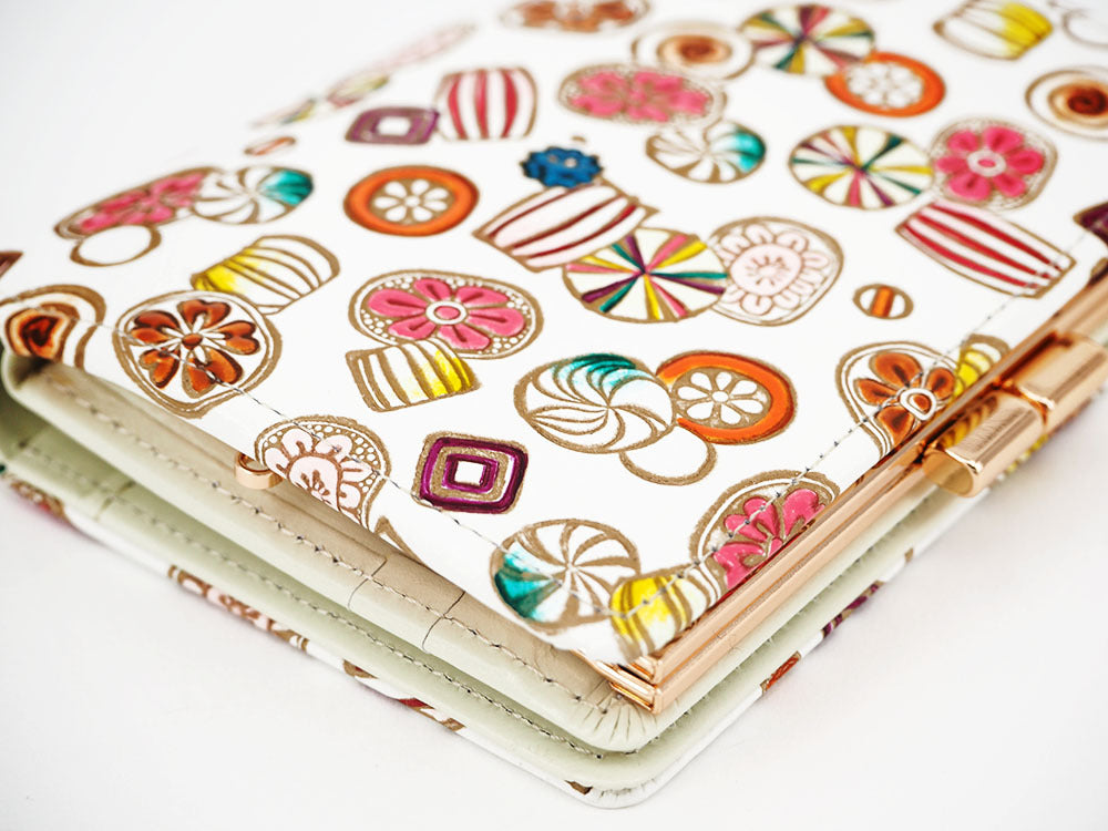 AME - Japanese Candy GAMASATSU Square Billfold with Clasp