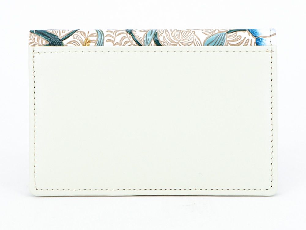 North Garden (Turquoise) Business Card Case