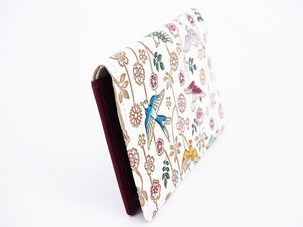 Birds and Cherry Blossoms Business Card Case