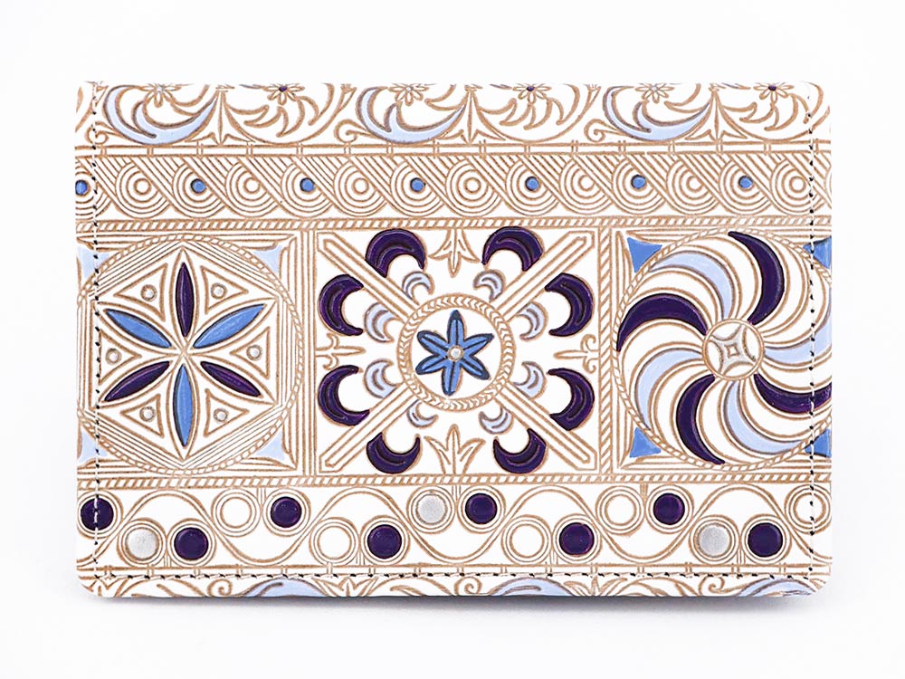 KINSHA - Persia Tiles (Purple) Business Card Case