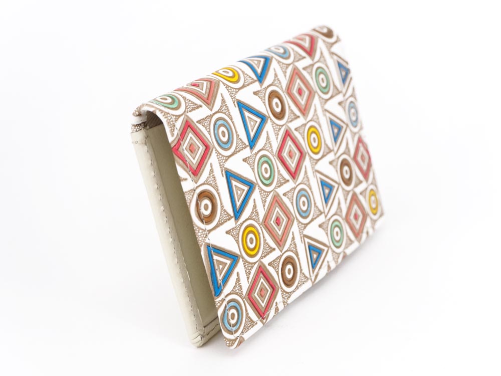 Circles, Triangles and Squares Business Card Case