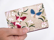 Dianthus Flowers Business Card Case