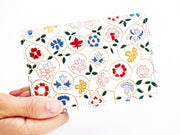 KOBANA - Tiny Flowers Business Card Case