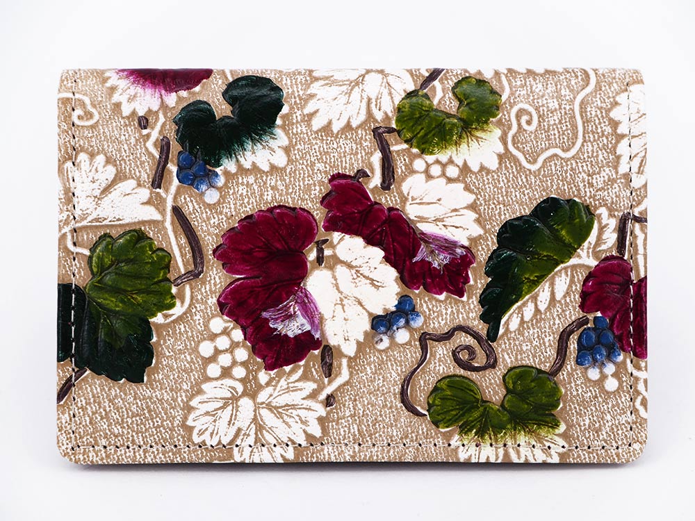 Wild Grapes Business Card Case
