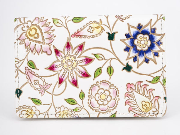 HANASARASA - Floral Chintz Business Card Case