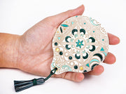 KINSHA - Persia Tiles (Green) Hand Mirror