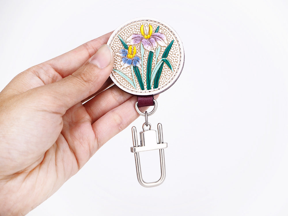 Irises Key Ring