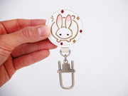 Chinese Zodiac: Rabbit Key Ring