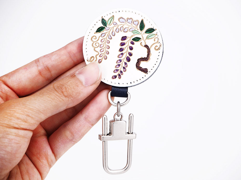 Blooming Wisteria Key Ring