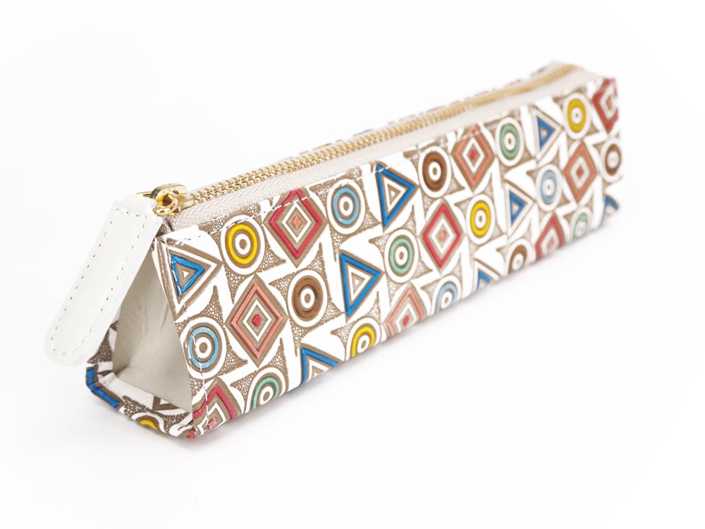 Circles, Triangles and Squares Pen Case