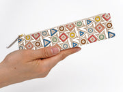 Circles, Triangles and Squares Pen Case