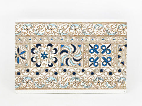 KINSHA - Persia Tiles (Blue) Passport Case