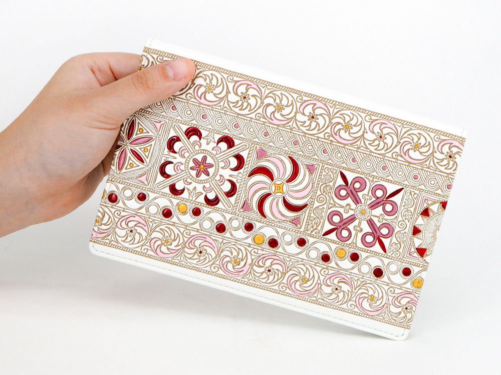 KINSHA - Persia Tiles (Pink) Passport Case