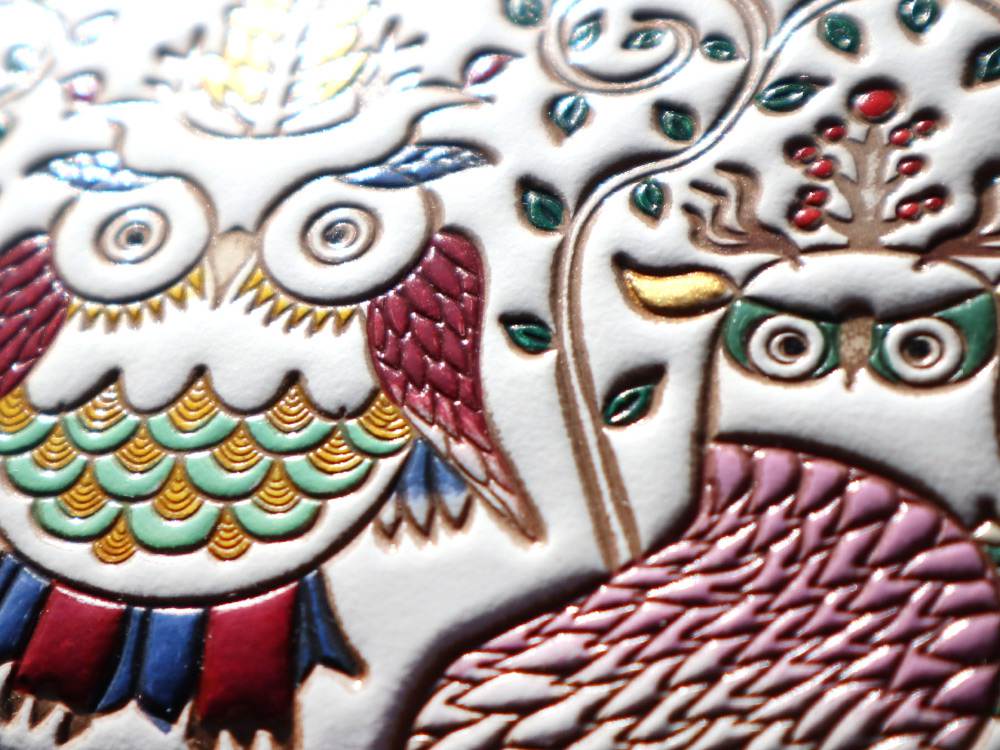 Owls Square Coin Purse