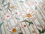 White Lilies Double Sided Business Card Case