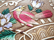 Pink Parrot Zippered Bi-fold Wallet