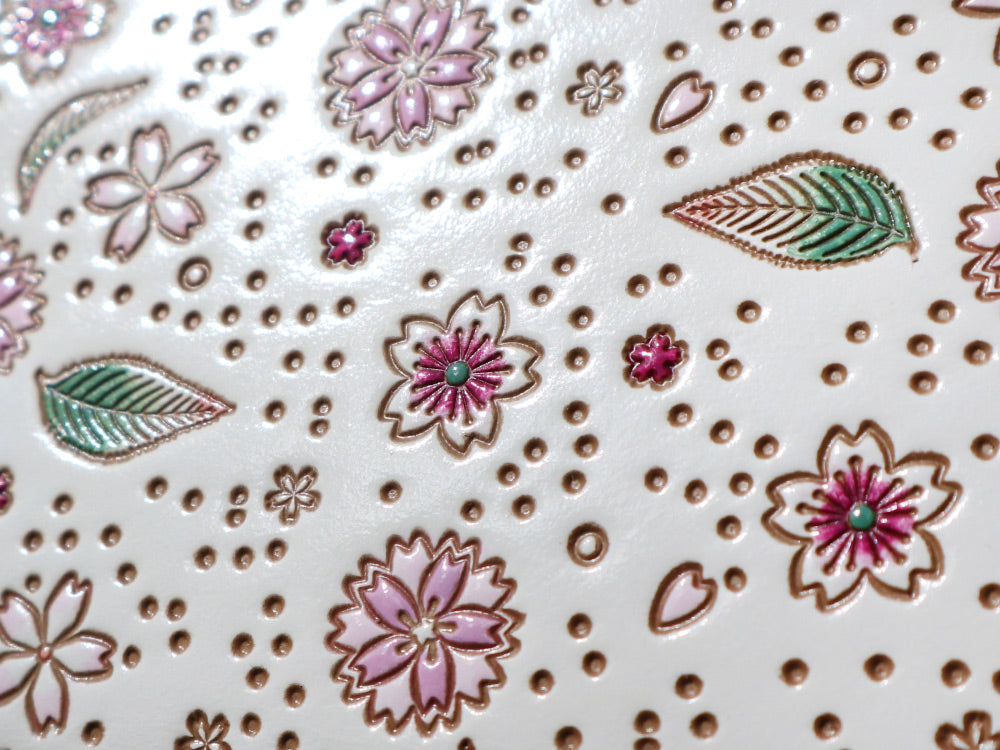 Falling Cherry Blossoms Pen Case